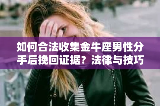 如何合法收集金牛座男性分手后挽回证据？法律与技巧的双重指导