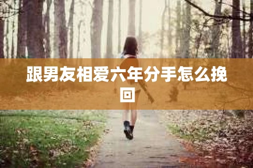 跟男友相爱六年分手怎么挽回