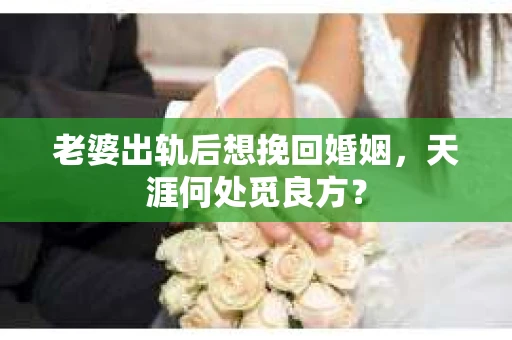 老婆出轨后想挽回婚姻，天涯何处觅良方？