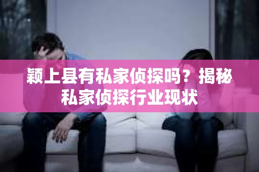 颖上县有私家侦探吗？揭秘私家侦探行业现状