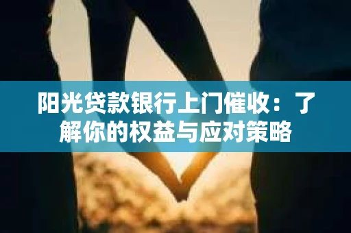 阳光贷款银行上门催收：了解你的权益与应对策略