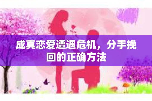 成真恋爱遭遇危机，分手挽回的正确方法